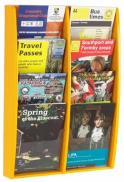 Multimax Double Tier Leaflet / Literature Holders